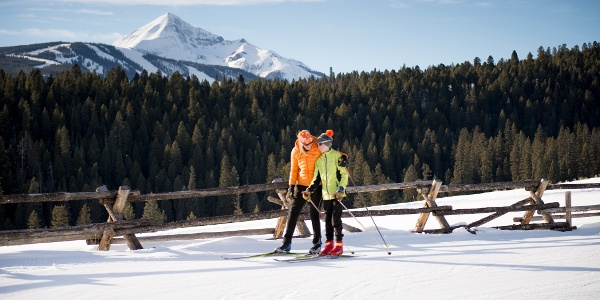 Cross country skiing, Lone Mountain Ranch